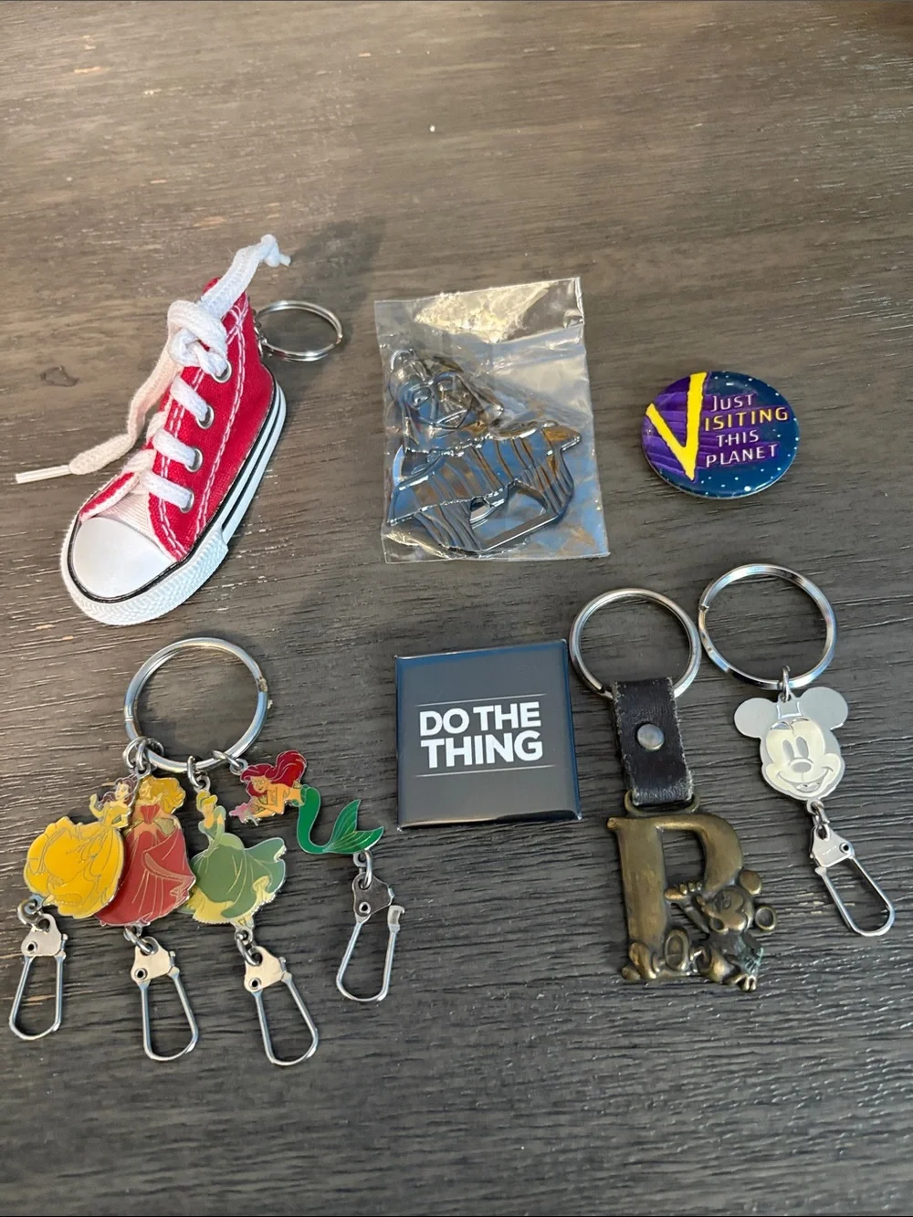 Keychain Accessory - Fun Bag Charm Disney and more